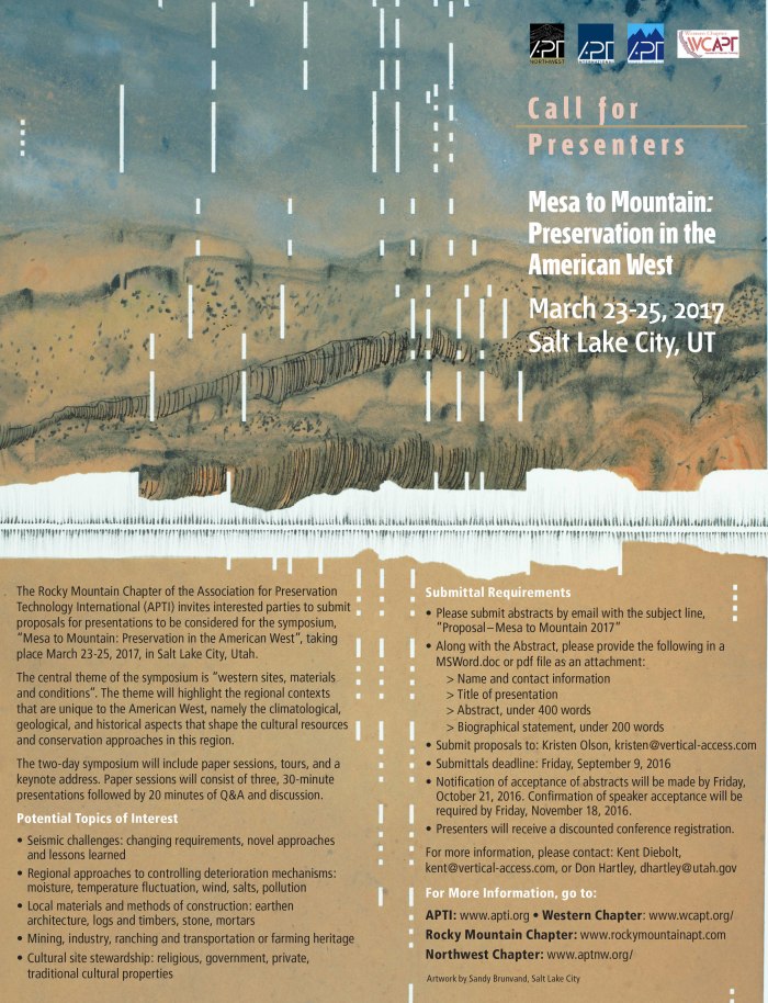 APT SLC 2017 Call for Presenters